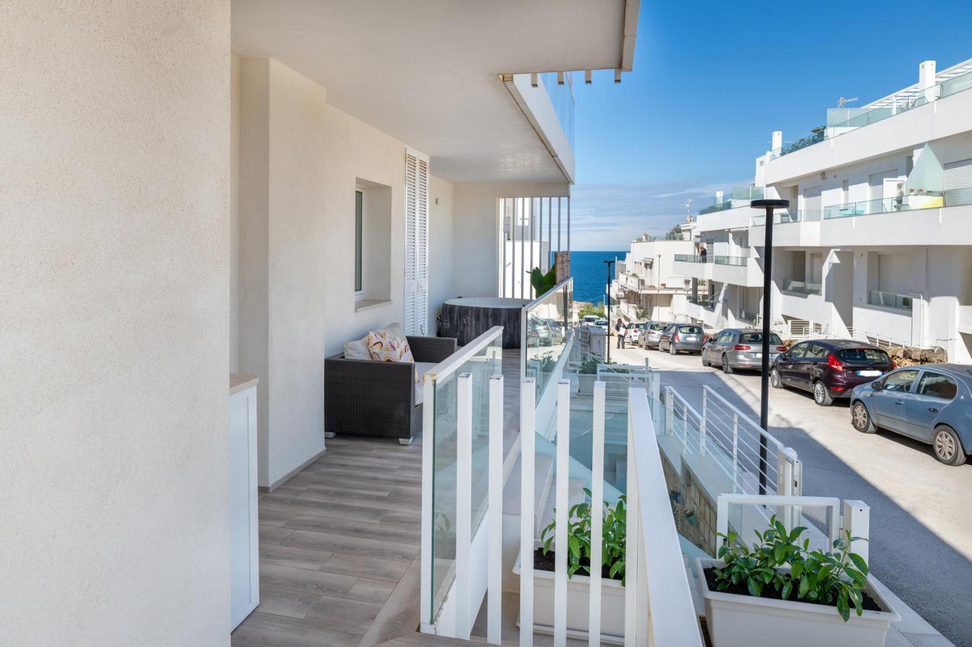 Exclusive Deluxe Apt Up To 6 People & Heated Tub Polignano a Mare Eksteriør billede